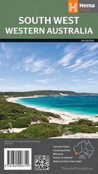 Abbildung von: Western Australia South West NP - Hema Maps Pty.Ltd