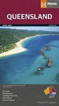 Abbildung von: Queensland state NP handy r/v (r) hema-N10/2014 - Hema Maps Pty.Ltd