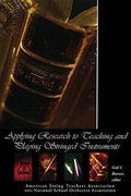 Cover: Applying Research Stringed Instruments - Alfred Music