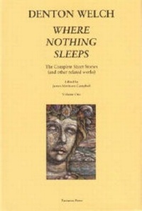 Enlarge image Cover: Where Nothing Sleeps - The Tartarus Press