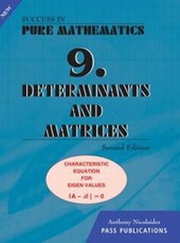 Abbildung von: Determinants and Matrices - Pass Publications