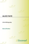 Cover: Alice Faye - Greenwood Press