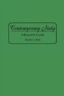 Cover: Contemporary Italy - Greenwood Press