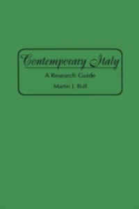 Enlarge image Cover: Contemporary Italy - Greenwood Press