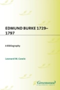 Cover: Edmund Burke, 1729-1797 - Greenwood Press