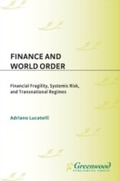 Cover: Finance and World Order - Praeger Publishers Inc