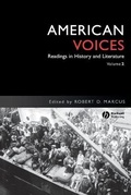 Cover: American Voices, Volume 2 - Wiley