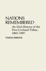 Cover: Nations Remembered - Praeger Publishers Inc