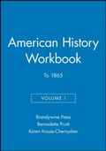 Cover: American History Workbook, Volume I - Wiley