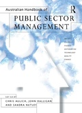 Cover: Australian Handbook of Public Sector Management - Allen & Unwin