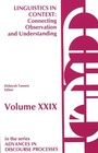 Cover: Linguistics in Context--Connecting Observation and Understanding - Praeger Publishers Inc