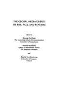 Cover: The Global Media Debate - Praeger Publishers Inc