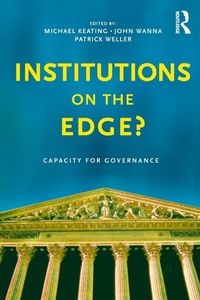 Enlarge image Cover: Institutions on the edge? - Allen & Unwin