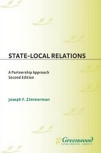 Abbildung von: State-Local Relations - Praeger Publishers Inc