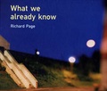 Cover: What We Already Know - Ffotogallery