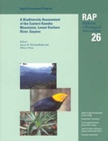 Cover: A Biodiversity Assessment of the Eastern Kanuku Mountains, Lower Kwitaro River, Guyana - Conservation International,U.S.