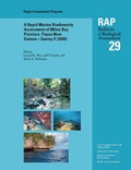 Cover: A Rapid Marine Biodiversity Assessment of Milne Bay Province, Papua New Guinea--Survey II (2000) - Conservation International,U.S.