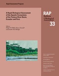 Cover: A Biological Assessment of the Aquatic Ecosystems of the Pastaza River Basin, Ecuador and Peru - Conservation International,U.S.