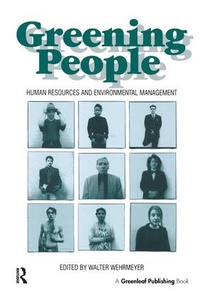 Enlarge image Cover: Greening People - Greenleaf Publishing