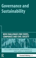 Cover: Governance and Sustainability - Greenleaf Publishing