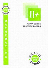 Enlarge image Cover: 11+ Mathematics: Multiple Choice Pack 1 - R & S Educational Services