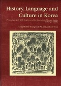Cover: History, Language and Culture in Korea - Saffron Books