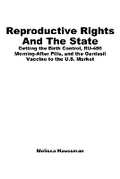 Cover: Reproductive Rights and the State - Praeger Publishers Inc