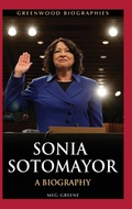 Cover: Sonia Sotomayor - Greenwood Press