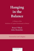 Cover: Hanging in the Balance - Waterside Press
