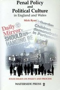 Cover: Penal Policy and Political Culture in England and Wales - Waterside Press