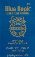 Cover: Kelley Blue Book Used Car Guide, July-September 2009 - Kelley Blue Book
