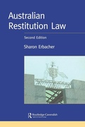 Bild: Australian Restitution Law - Routledge Cavendish
