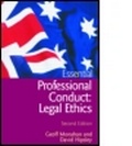 Cover: Essential Professional Conduct: Legal Ethics - Routledge Cavendish