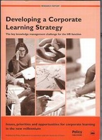 Enlarge image Cover: Developing a Corporate Learning Strategy - Policy Publications