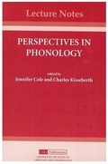 Cover: Perspectives in Phonology - Cambridge University Press