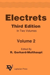 Enlarge image Cover: Electrets 3rd Ed. Vol 2 - Electrostatic Applications
