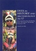 Cover: Dyes in History and Archaeology 16/17 - Archetype Publications Ltd