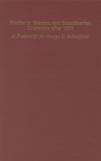 Abbildung von: Studies in German & Scandinavian Lit. after 1500 - Camden House Inc
