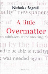 Bild: A Little Overmatter - Southover Press
