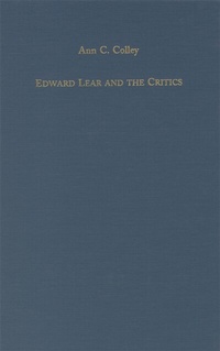 Enlarge image Cover: Edward Lear and the Critics - Camden House Inc