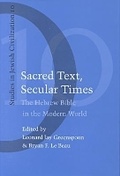 Cover: Sacred Text, Secular Times - Creighton University,U.S.