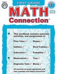 Enlarge image Cover: Math Connection(tm), Grade 1 - Rainbow Bridge Publishing