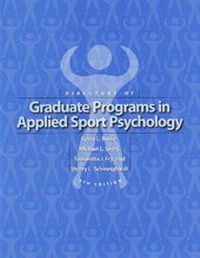 Enlarge image Cover: Directory of Graduate Programs in Applied Sport Psychology - Fitness Information Technology, Inc, U.S.