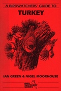 Cover: A Birdwatchers' Guide to Turkey - Prion Ltd