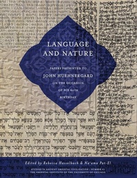 Enlarge image Cover: Language and Nature - Institute for the Study of Ancient Cultures