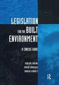 Cover: Legislation for the Built Environment - Donhead Publishing