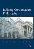 Cover: Building Conservation Philosophy - Donhead Publishing