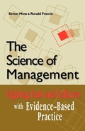 Cover: The Science of Management - Australian Academic Press