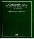 Cover: Intergovernmental Relations in the Member States of the European Community - Earlsgate Press