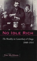 Cover: No Idle Rich - Otago University Press